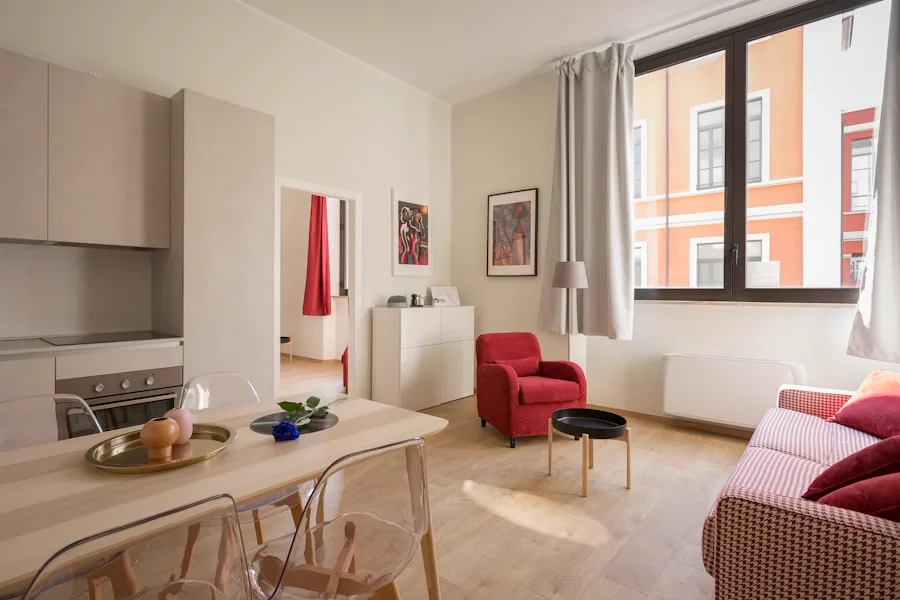 Villa and apartment interior